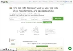 Sites similar to tajikistan.visahq.com