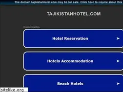Sites similar to tajikistanhotel.com