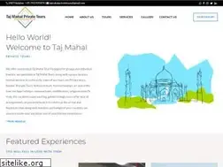 Sites similar to tajmahalprivatetours.com