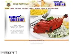 Sites similar to tajofindiacuisine.com