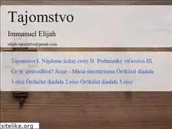 Sites similar to tajomstvo.eu