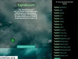 Sites similar to tajrish.com