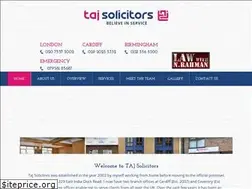 Sites similar to tajsolicitors.com