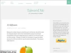 Sites similar to tajweed.me