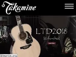 Sites similar to takamine.com