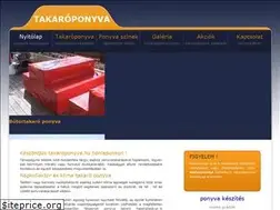 Sites similar to takaroponyva.hu