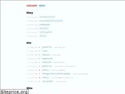 Sites similar to takashi.github.io