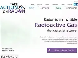 Sites similar to takeactiononradon.ca