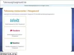 Sites similar to takeawayhaugesund.no
