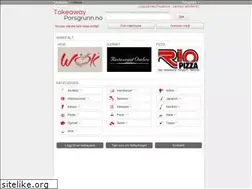 Sites similar to takeawayporsgrunn.no