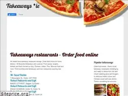 Sites similar to takeaways-ie.com
