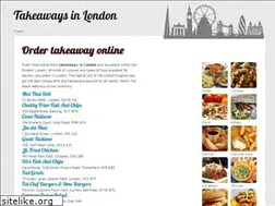 Sites similar to takeaways-in-london.co.uk