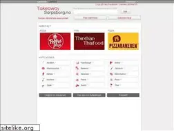 Sites similar to takeawaysarpsborg.no