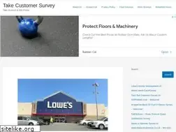 Sites similar to takecustomersurvey.com