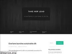 Sites similar to takeherlead.com