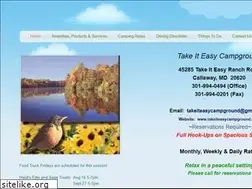 Sites similar to takeiteasycampground.com