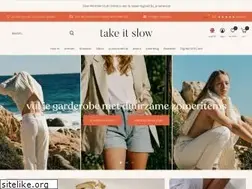 Sites similar to takeitslowstore.com