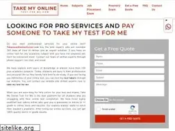 Sites similar to takemyonlinetestforme.com