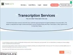 Sites similar to takenote.co