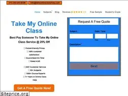 Sites similar to takeonlineclasshelp.com