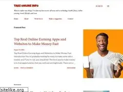 Sites similar to takeonlineinfo.blogspot.com