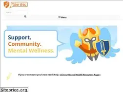 Sites similar to takethis.org
