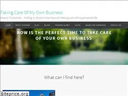 Sites similar to takingcareofmyownbusiness.com
