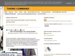Sites similar to takingcommand.blogspot.com