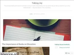 Sites similar to takingjoyblog.wordpress.com