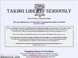 Sites similar to takinglibertyseriously.net