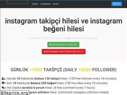 Sites similar to takipcihilesico.com
