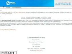 Sites similar to talcatransparente.cl