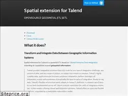 Sites similar to talend-spatial.github.io