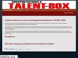 Sites similar to talent-box.de