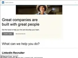 Sites similar to talent.linkedin.com