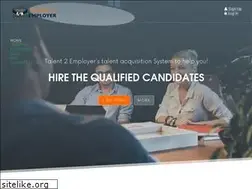Sites similar to talent2employer.com