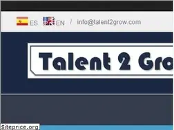 Sites similar to talent2grow.com