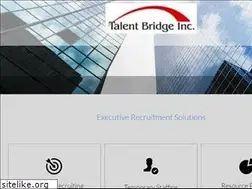 Sites similar to talentbridgeinc.com