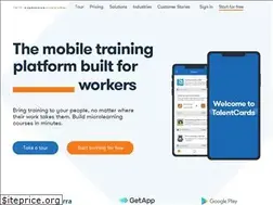 Sites similar to talentcards.io
