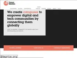 Sites similar to talentgarden.org