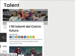 Sites similar to talenticalcio.it