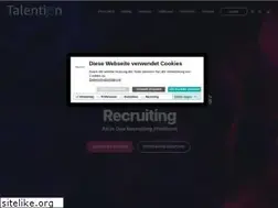 Sites similar to talention.de