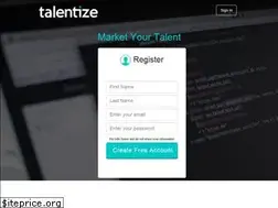 Sites similar to talentize.com