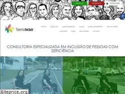 Sites similar to talentoincluir.com.br
