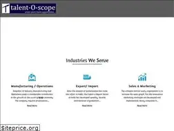 Sites similar to talentoscope.com