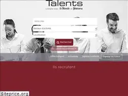 Sites similar to talents.fr