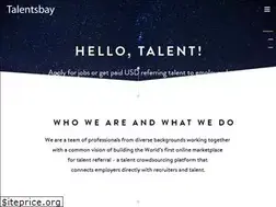Sites similar to talentsbay.com