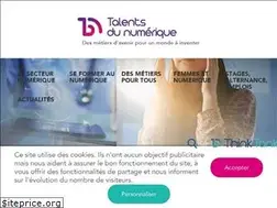 Sites similar to talentsdunumerique.com