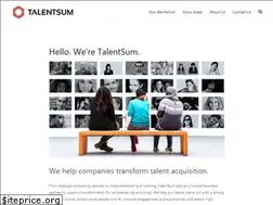Sites similar to talentsum.com
