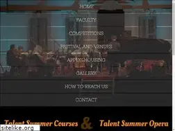 Sites similar to talentsummercourses.it